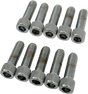 DRAG SPECIALTIES Bolts - Socket-Head - Knurled - 5/16-18 x 1" MPB217 - Cycle City Outdoors