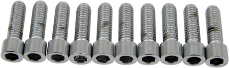 DRAG SPECIALTIES Bolts - Socket-Head - Smooth - 5/16-18 x 1" MPB217S - Cycle City Outdoors