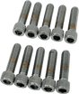 DRAG SPECIALTIES Bolts - Socket-Head - Knurled - 5/16-18 x 1-1/4" MPB218 - Cycle City Outdoors