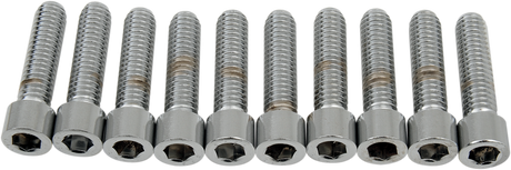 DRAG SPECIALTIES Bolts - Socket-Head - Smooth - 5/16-18 x 1-1/4" MPB218S - Cycle City Outdoors