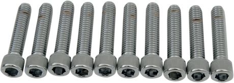 DRAG SPECIALTIES Bolts - Socket-Head - Knurled - 5/16-18 x 1-1/2" MPB219 - Cycle City Outdoors