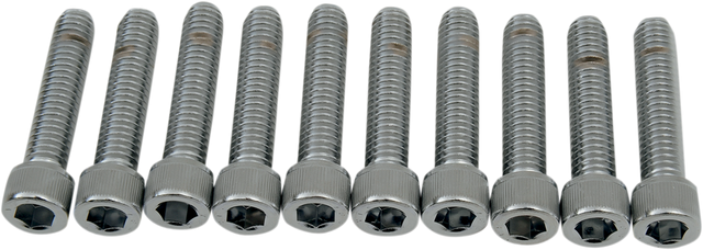 DRAG SPECIALTIES Bolts - Socket-Head - Knurled - 5/16-18 x 1-1/2" MPB219 - Cycle City Outdoors