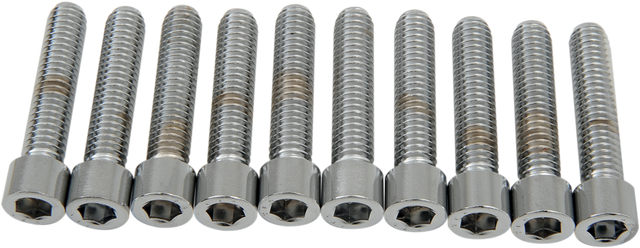 DRAG SPECIALTIES Bolts - Socket-Head - Smooth - 5/16-18 x 1-1/2" MPB219S - Cycle City Outdoors