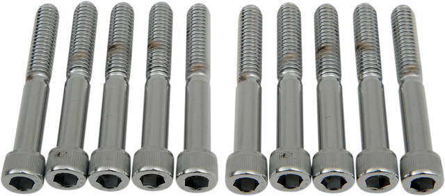 DRAG SPECIALTIES Bolts - Socket-Head - Knurled - 5/16-18 x 2-1/4" MPB222 - Cycle City Outdoors