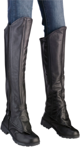 Z1R Women's Half Chaps - Black - S/M 2815-0092