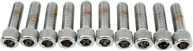DRAG SPECIALTIES Bolts - Socket-Head - Knurled - 3/8-16 x 1-1/4" MPB239 - Cycle City Outdoors