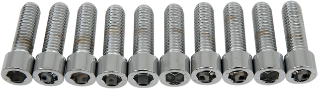 DRAG SPECIALTIES Bolts - Socket-Head - Smooth - 3/8-16 x 1-1/4" MPB239S - Cycle City Outdoors