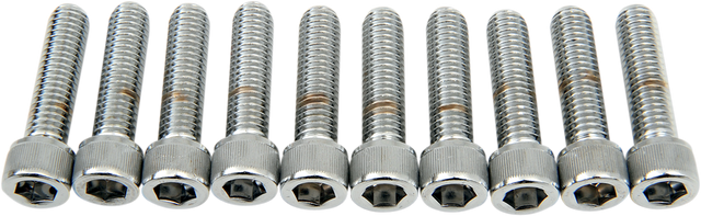 DRAG SPECIALTIES Bolts - Socket-Head - Knurled - 3/8-16 x 1-1/2" MPB240 - Cycle City Outdoors