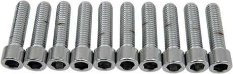 DRAG SPECIALTIES Bolts - Socket-Head - Smooth - 3/8-16 x 1-1/2" MPB240S - Cycle City Outdoors