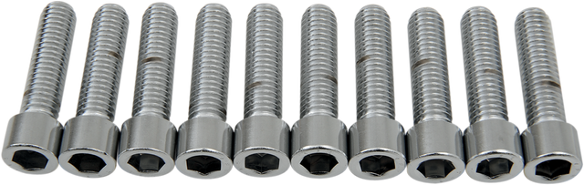DRAG SPECIALTIES Bolts - Socket-Head - Smooth - 3/8-16 x 1-1/2" MPB240S - Cycle City Outdoors