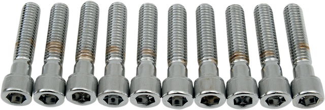 DRAG SPECIALTIES Bolts - Socket-Head - Knurled - 3/8-16 x 1-3/4" MPB241 - Cycle City Outdoors