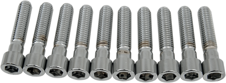 DRAG SPECIALTIES Bolts - Socket-Head - Smooth - 3/8-16 x 1-3/4" MPB241S - Cycle City Outdoors