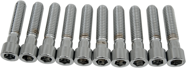 DRAG SPECIALTIES Bolts - Socket-Head - Smooth - 3/8-16 x 1-3/4" MPB241S - Cycle City Outdoors