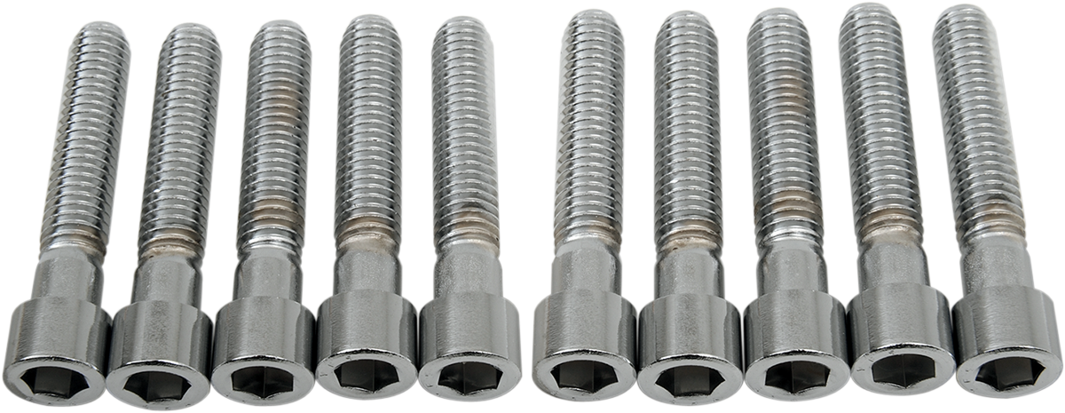 DRAG SPECIALTIES Bolts - Socket-Head - Smooth - 3/8-16 x 2" MPB242S - Cycle City Outdoors