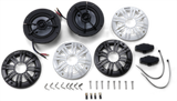 KICKER All-Weather 4" 2-way 2 Ohm Speakers 45KM42