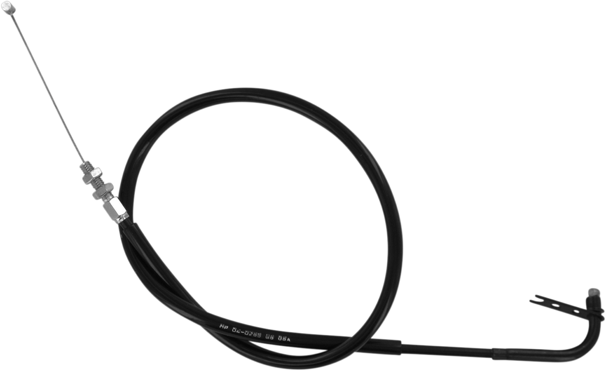 MOTION PRO Black Vinyl Throttle Cable - Push - Suzuki 04-0285