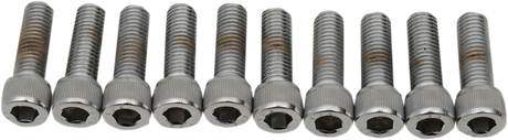 DRAG SPECIALTIES Bolts - Socket-Head/Replacement - Knurled/Fine Thread - 1/4"-28 x 7/8" - 10 Pack MPB211 - Cycle City Outdoors