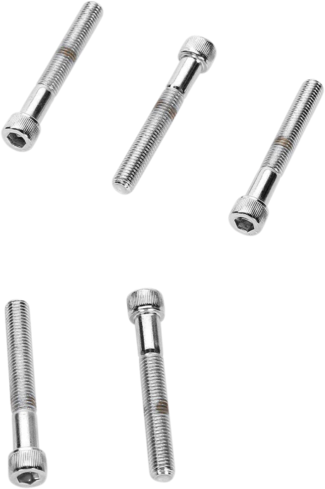 DRAG SPECIALTIES Bolts - Socket-Head/Replacement - Knurled/Fine Thread - 1/4"-28 x 1-3/4" - 10 Pack MPB285 - Cycle City Outdoors
