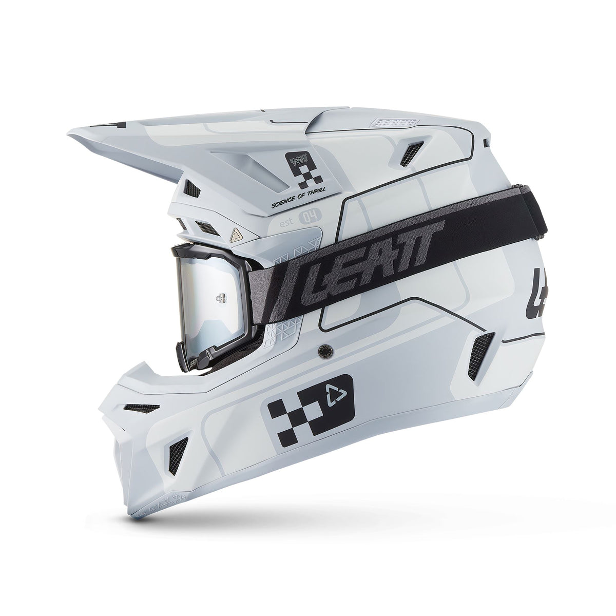 Leatt Moto 8.5 | Composite Off-Road Helmet Kit | Velocity 5.5 Goggles