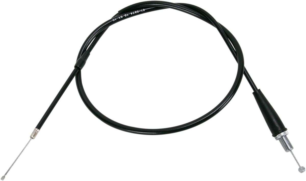 MOTION PRO Black Vinyl Throttle Cable - Pull - 0632-0494 01-0874