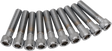 DRAG SPECIALTIES Bolts - Socket-Head/Replacement - Knurled/Fine Thread - 3/8"-24 x 2" - 10 Pack MPB254 - Cycle City Outdoors