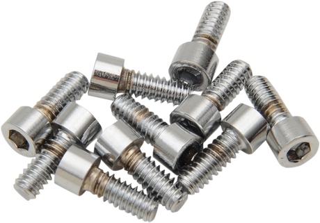 DRAG SPECIALTIES Bolts - Socket-Head - Replacement - Smooth/Coarse Thread - #10-24 x 3/8" - 10 Pack MPB191S - Cycle City Outdoors