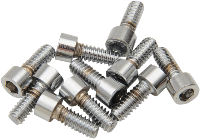 DRAG SPECIALTIES Bolts - Socket-Head - Replacement - Smooth/Coarse Thread - #10-24 x 3/8" - 10 Pack MPB191S - Cycle City Outdoors