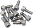 DRAG SPECIALTIES Bolts - Socket-Head - Replacement - Knurled/Coarse Thread - #10-24 x 5/8" - 10 Pack MPB193 - Cycle City Outdoors