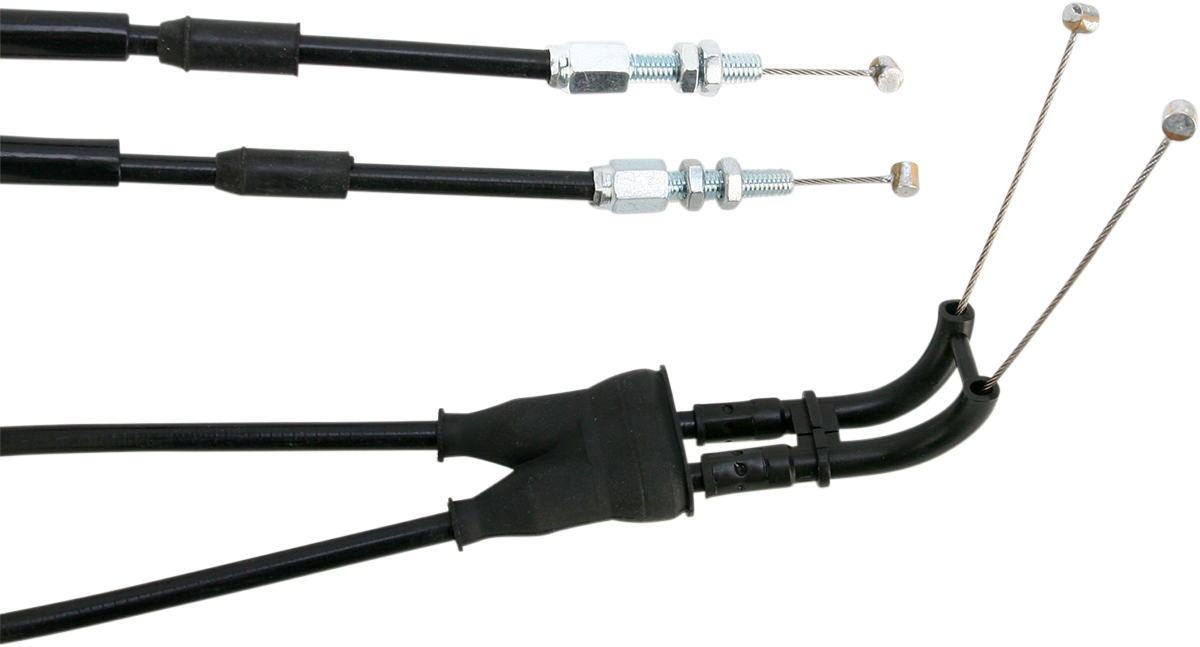 MOTION PRO Black Vinyl Throttle Cable - Push/Pull - KTM 10-0117