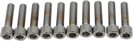 DRAG SPECIALTIES Bolts - Socket-Head - Replacement - Smooth/Fine Thread - #10-32 x 7/8" - 10 Pack MPB203S - Cycle City Outdoors