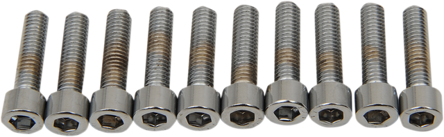 DRAG SPECIALTIES Bolts - Socket-Head - Replacement - Smooth/Fine Thread - #10-32 x 7/8" - 10 Pack MPB203S - Cycle City Outdoors