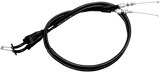 MOTION PRO Black Vinyl Throttle Cable - Push/Pull - KTM 10-0111