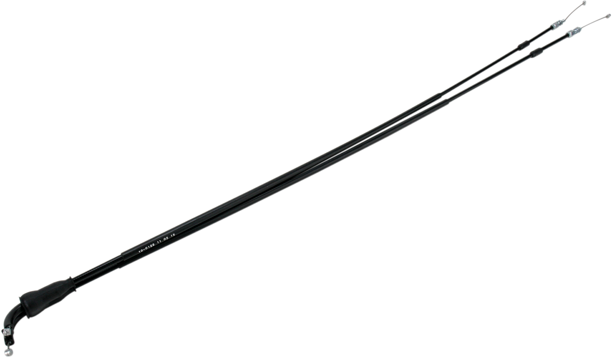 MOTION PRO Black Vinyl Throttle Cable - Push/Pull - +3" - KTM 10-0122