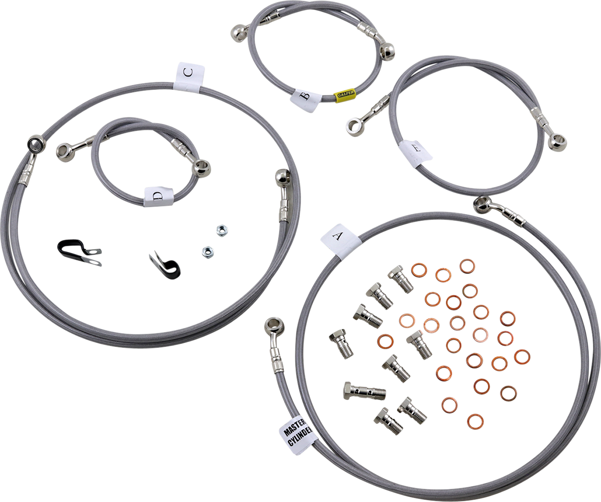 GALFER Brake Line - Stainless Steel FK003D809-5 - Cycle City Outdoors