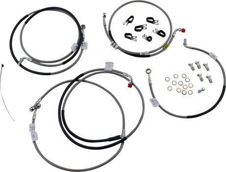 GALFER Brake Line - Stainless Steel FK003D811-6 - Cycle City Outdoors