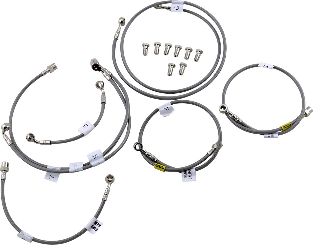 GALFER Brake Line - Stainless Steel FK003D701-7 - Cycle City Outdoors