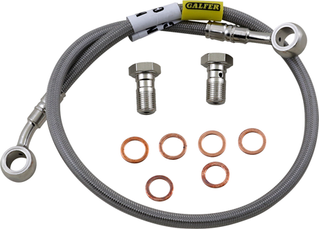 GALFER Brake Line - Stainless Steel FK003D114R - Cycle City Outdoors