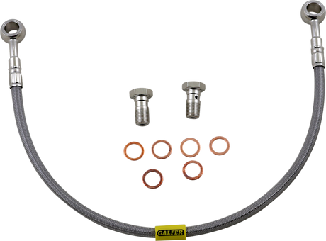 GALFER Brake Line - Stainless Steel FK003D11R - Cycle City Outdoors