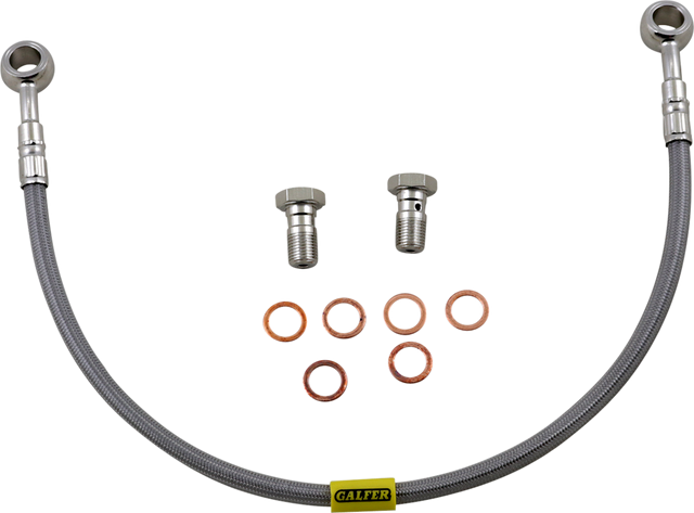 GALFER Brake Line - Stainless Steel FK003D11R - Cycle City Outdoors