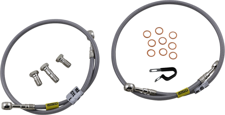 GALFER Brake Line - Stainless Steel FK003D190-2 - Cycle City Outdoors