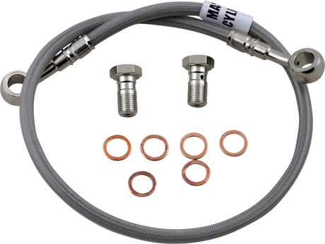 GALFER Brake Line - Stainless Steel FK003D189R - Cycle City Outdoors