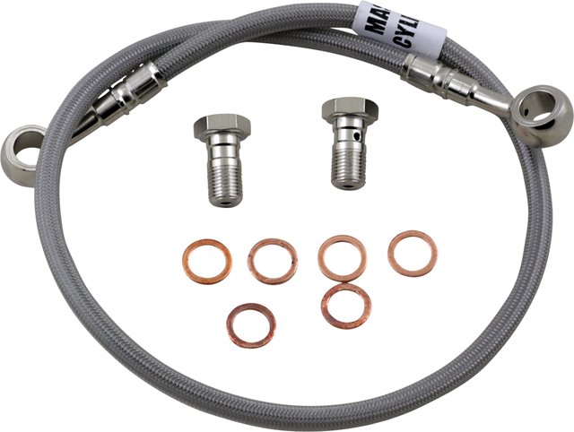 GALFER Brake Line - Stainless Steel FK003D189R - Cycle City Outdoors