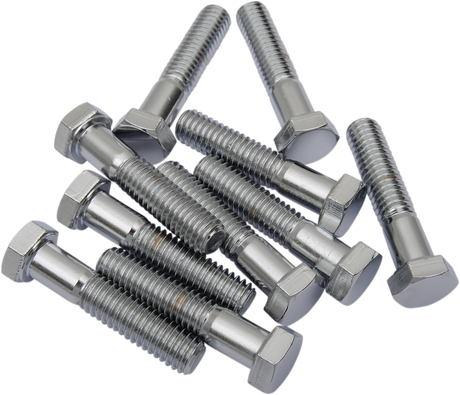 DRAG SPECIALTIES Bolts - Hex-Head - Chrome - 3/8"-16 x 1-3/4" MPB135 - Cycle City Outdoors