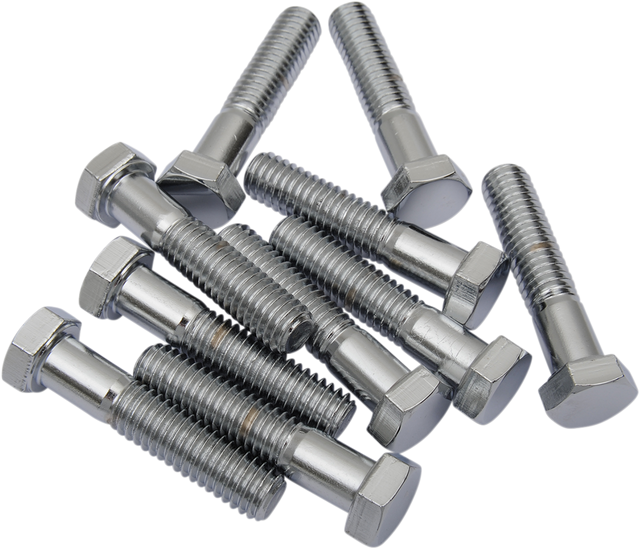 DRAG SPECIALTIES Bolts - Hex-Head - Chrome - 3/8"-16 x 1-3/4" MPB135 - Cycle City Outdoors