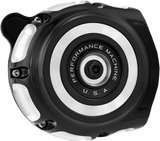 PERFORMANCE MACHINE (PM) Vintage Air Cleaner - Contrast Cut* 0206-2142-BM