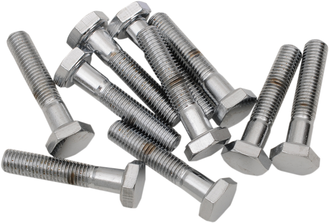 DRAG SPECIALTIES Bolts - Hex Head/Replacement - Fine Thread - 1/4"-28 x 1-1/4" - 10 Pack MPB141 - Cycle City Outdoors