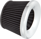 ARLEN NESS Replacement Velocity 65?/90? Air Filter - Chrome 81-209
