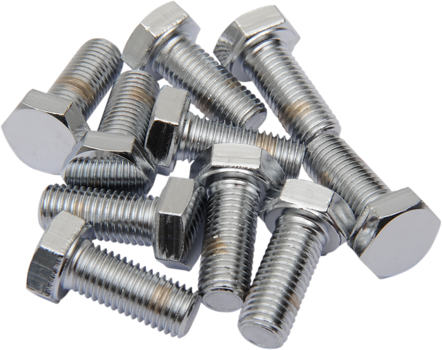 DRAG SPECIALTIES Bolts - Hex Head/Replacement - Fine Thread - 5/16"-24 x 7/8" - 10 Pack MPB148 - Cycle City Outdoors