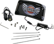 Custom Dynamics Curved License Plate Frame - Black TF06-BCM-B - Cycle City Outdoors