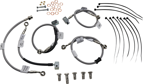 GALFER Brake Line - Stainless Steel FK003D928-5 - Cycle City Outdoors
